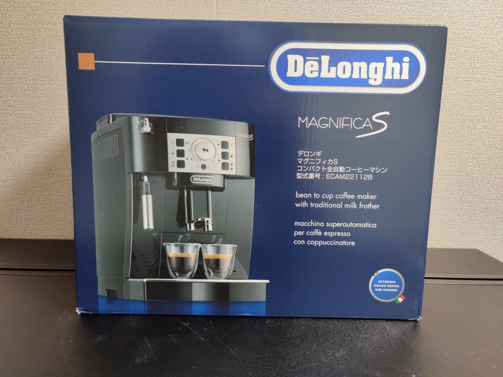 デロンギ マグニフィカs DeLonghi ECAM22112B BLACK+sobrape.com.br